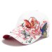 Women Fashion Flower Butterfly Baseball Cap Woman Embroidery Cotton Snapback Hat Bone Casquette Female Summer Casual Hip Hop Cap