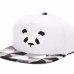 fashionspring and summer  lovers baseball cap hip-hop hat male Ms. cute panda zebra rubber   hatsnapback Flat-brimmed hat