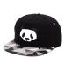 fashionspring and summer  lovers baseball cap hip-hop hat male Ms. cute panda zebra rubber   hatsnapback Flat-brimmed hat