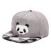 fashionspring and summer  lovers baseball cap hip-hop hat male Ms. cute panda zebra rubber   hatsnapback Flat-brimmed hat