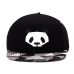 fashionspring and summer  lovers baseball cap hip-hop hat male Ms. cute panda zebra rubber   hatsnapback Flat-brimmed hat