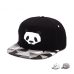 fashionspring and summer  lovers baseball cap hip-hop hat male Ms. cute panda zebra rubber   hatsnapback Flat-brimmed hat