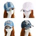 new style girl women woman beautiful crown shaped outdoor casual denim luxury fitted baseball caps rhinestone snapback hats