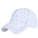 women cap hat new design women luxury rhinestone casual fashion baseball cap solid jet white pink adjustable size casual caps