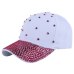 women cap new fashion baseball cap hats handmade rhinestone beads luxury caps woman girl casual caps bone gorras casquette