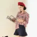2019 Spring Beret Hat Painter Flat Cap Women Vintage Wool Berets Hat Solid Color Bonnet Caps Casquette Female Warm Winter Cap