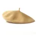 2019 Spring Beret Hat Painter Flat Cap Women Vintage Wool Berets Hat Solid Color Bonnet Caps Casquette Female Warm Winter Cap