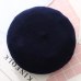 2019  Wool Women Winter berets Luxury pearl rivet Vintage Cashmere Female Warm Vogue beret Hats Girls Flat cap beret for women