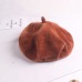 Autumn Beret Hats For Baby and Mother Vintage Winter Beret Hats for Women Embroidery Letter Wool Octagonal Caps Femal Flat Caps