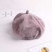 Autumn Beret Hats For Baby and Mother Vintage Winter Beret Hats for Women Embroidery Letter Wool Octagonal Caps Femal Flat Caps