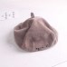 Autumn Beret Hats For Baby and Mother Vintage Winter Beret Hats for Women Embroidery Letter Wool Octagonal Caps Femal Flat Caps