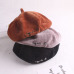 Autumn Beret Hats For Baby and Mother Vintage Winter Beret Hats for Women Embroidery Letter Wool Octagonal Caps Femal Flat Caps