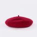 COKK Wool Beret Female Winter Hats For Women Flat Cap Knit 100% Cashmere Hats Lady Girl Berets Hat Female Bone Tocas Painter Hat