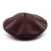 Elegant Lady Women Wool Felt Warm French Classic Beret Beanie Slouch Hat Cap Tam