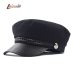 Fashion Lace cotton hat cap women Casual streetwear rope flat cap Elegant solid autumn winter warm beret hat female