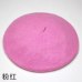 Hot Sell 2018 Cheap Fashion New Women Wool Solid Color Beret Female Bonnet Caps Winter All Matched Warm Walking Hat Cap 20 Color