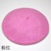 Hot Sell 2018 Cheap Fashion New Women Wool Solid Color Beret Female Bonnet Caps Winter All Matched Warm Walking Hat Cap 20 Color