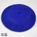 Hot Sell 2018 Cheap Fashion New Women Wool Solid Color Beret Female Bonnet Caps Winter All Matched Warm Walking Hat Cap 20 Color