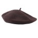 NIBESSER Solid Color Women's Girl's Beret Female French  Warm Wool Winter  Hat Black White Gray Pink Boinas De Mujer