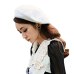 NIBESSER Solid Color Women's Girl's Beret Female French  Warm Wool Winter  Hat Black White Gray Pink Boinas De Mujer