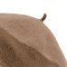 New Fashion  Solid Color Warm Wool Winter thin wool Women Girl Beret French Artist Beanie Hat  Cap For Female CL0053