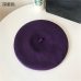 New Felt Wool Solid Color Beret Caps Female Bonnet Women caps Lady Painter All Matched Warm Artist Hat Wholesale