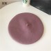 New Felt Wool Solid Color Beret Caps Female Bonnet Women caps Lady Painter All Matched Warm Artist Hat Wholesale