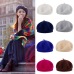 Popular Women Beret Winter Warm Female British Style Painter Bonnet Hats Solid caps Fashion Sadual Ladies Mujer Accessories