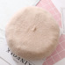 Trendy Charm Solid Color Winter Warm Wool Women Beret French Artist Beanie Hat Cap For Female Fashion Accessory Lady Gifts