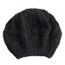 Warm Winter Women Beret Knitted Baggy Beanie Hat Multicolor Ski Cap  Best Sale-WT