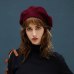 Winter Berets For Women Vintage Wool Knitted Hats Female 2019 New British Style Beanie Lady Painter Bonnet Hats Lady Girl Berets