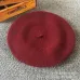 Winter Women Hat Vintage Berets Wool 32colors Cap Pillbox Hat Gorras Planas Hombre Hats Beret Boinas Mujer Wool Beanie Hat