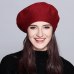 Women Beret Vogue Hat For Winter Female Knitted Cotton Wool Hats Cap Autumn 2019 Brand New Women's  Hats Caps  #MZ729