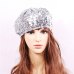 Women Sequins Hat Shiny Costume Jazz Glitter Dance Beret Round Cap Ladies Fashion Accessories Beanie