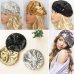 Women Sequins Hat Shiny Costume Jazz Glitter Dance Beret Round Cap Ladies Fashion Accessories Beanie