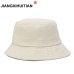 2018 Hot Sale Unisex Bucket Hat Panama Women Simple Style Solid Color Sun Hat men and women Summer Hats