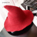 2018 New sheep wool cap knitting fisherman hat qiu dong Female fashion witch pointed basin bucket hat accessories ZM-07