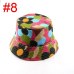 Bnaturalwell Retail new women floral Sun Hat Flower Canvas Bucket Hat Summer Beach SunHat Girls caps 1pc WH001D