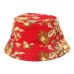 Bucket Cap Men Women Unisex Flower Print Banana Hat Bob Caps Hip Hop Cool Outdoor Sports Summer Beach Sun Fishing