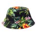 Bucket Cap Men Women Unisex Flower Print Banana Hat Bob Caps Hip Hop Cool Outdoor Sports Summer Beach Sun Fishing