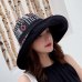 Double sided irregular Pattern Bucket Hat Women Summer Cotton Breathable Leisure Bob Caps Outdoor Sports Casual Dome Panama Cap