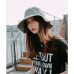 Fashion Embroidery Airplane Bucket Hat Women Outdoor Sports Hip Hop Cap Men Summer Fishing Sun Hat Panama Man Cotton Flat Hats