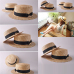 Fashion Straw Cap Women Girls Lovely Boho Sun Beach Straw Hats Wide Brim Summer Cap Mom&Daughter