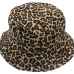 Free Shipping 2018 New Fashion Summer Leopard Animal Printed Bucket Hats Fishing Cap Women Men