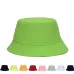 Korean jelly-colored Color Bucket Hats for Men Panama Women Hat fisherman hat Street DIY portable basin hat tide visor