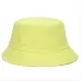Korean jelly-colored Color Bucket Hats for Men Panama Women Hat fisherman hat Street DIY portable basin hat tide visor