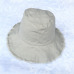 MAXSITI U Female burrs bucket hats contracted leisure folding washed soft cloth cap