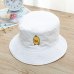 New Cartoon Duck Pattern Funny Embroidery Panama Fashionable Hats Men and Women's Summer Outdoor Children Hip-Hop Fisherman Hats