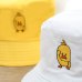 New Cartoon Duck Pattern Funny Embroidery Panama Fashionable Hats Men and Women's Summer Outdoor Children Hip-Hop Fisherman Hats