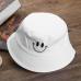 New Fashion Casual Fisherman Hat Hunting Fishing Bucket Hat Cap Lovely Smile Face Sun Protection Cotton Fisherman Hat Men